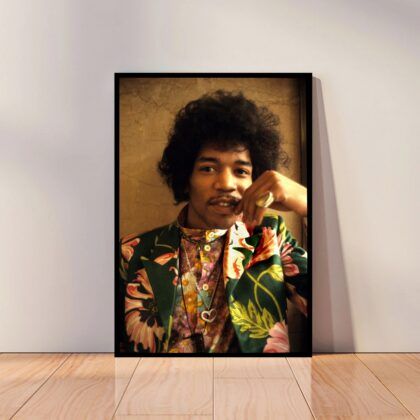 Jimi Hendrix Music Poster Canvas Wall Art Home Decor (No Frame)