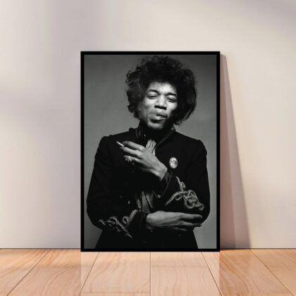 Jimi Hendrix Music Poster Canvas Wall Art Home Decor (No Frame)