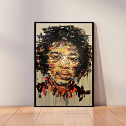 Jimi Hendrix Music Poster Canvas Wall Art Home Decor (No Frame)