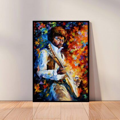 Jimi Hendrix Music Poster Canvas Wall Art Home Decor (No Frame)