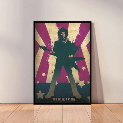 Jimi Hendrix Music Poster Canvas Wall Art Home Decor (No Frame)