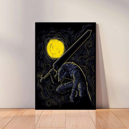 Berserk Manga Japan Anime Poster Canvas Wall Art Home Decor (No Frame)