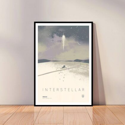 Interstellar Movie Poster Canvas Wall Art Home Decor (No Frame)