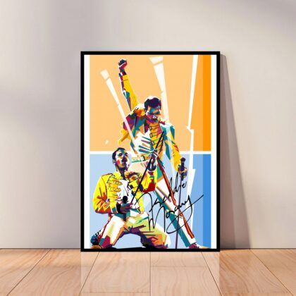 Freddie Mercury Music Poster Canvas Wall Art Home Decor (No Frame)