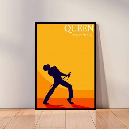 Freddie Mercury Music Poster Canvas Wall Art Home Decor (No Frame)