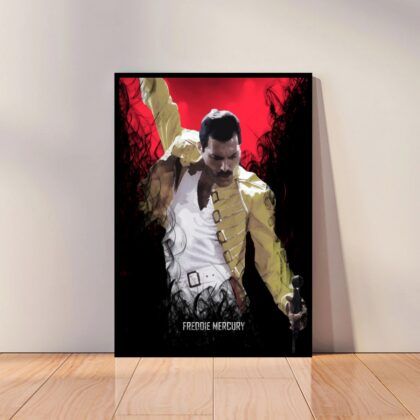Freddie Mercury Music Poster Canvas Wall Art Home Decor (No Frame)