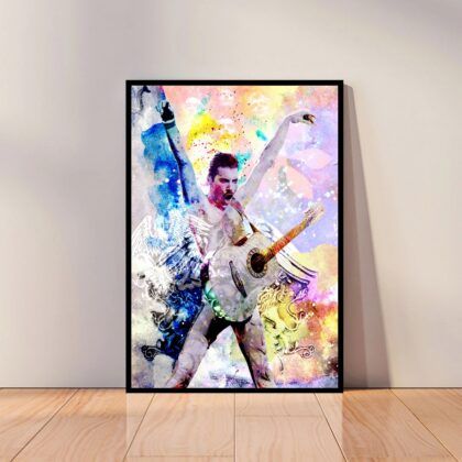 Freddie Mercury Music Poster Canvas Wall Art Home Decor (No Frame)