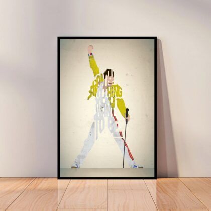 Freddie Mercury Music Poster Canvas Wall Art Home Decor (No Frame)