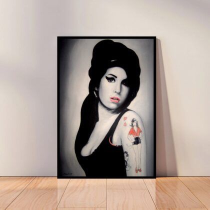 Amy Winehouse Music Poster Canvas Wall Art Home Decor (No Frame)