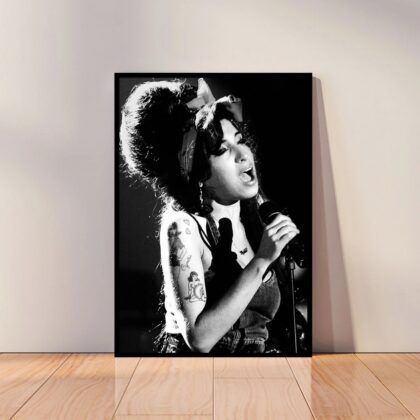 Amy Winehouse Music Poster Canvas Wall Art Home Decor (No Frame)