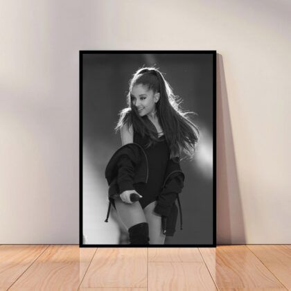 Ariana Grande Music Poster Canvas Wall Art Home Decor (No Frame)