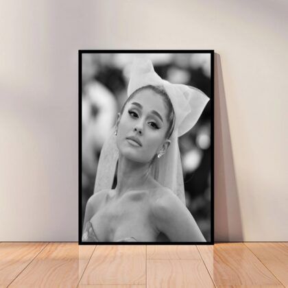 Ariana Grande Music Poster Canvas Wall Art Home Decor (No Frame)