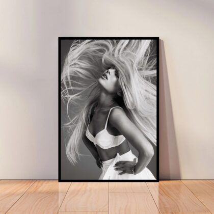 Ariana Grande Music Poster Canvas Wall Art Home Decor (No Frame)