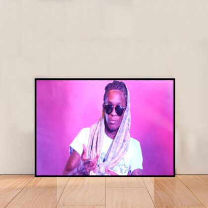 Young Thug Music Poster Canvas Wall Art Home Decor (No Frame)