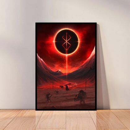 Berserk Manga Japan Anime Poster Canvas Wall Art Home Decor (No Frame)