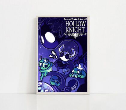 Hollow Knight game Poster Canvas Wall Art Home Decor (No Frame)
