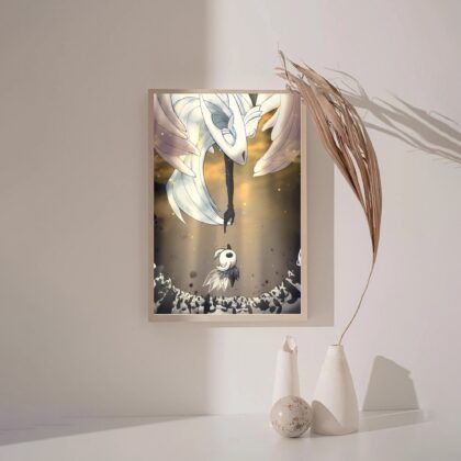 Hollow Knight game Poster Canvas Wall Art Home Decor (No Frame)
