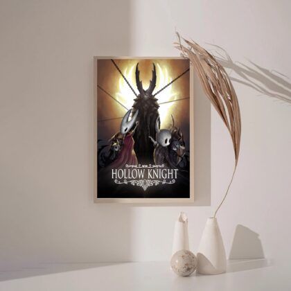 Hollow Knight game Poster Canvas Wall Art Home Decor (No Frame)