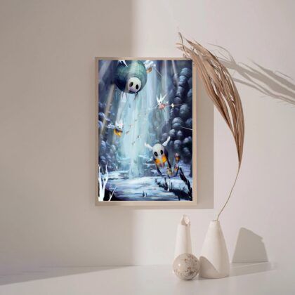 Hollow Knight game Poster Canvas Wall Art Home Decor (No Frame)