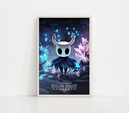Hollow Knight game Poster Canvas Wall Art Home Decor (No Frame)