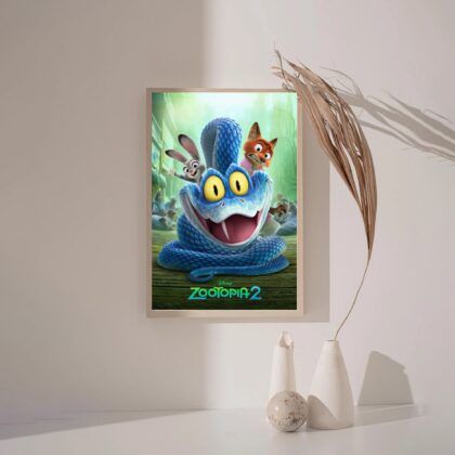Zootopia 2 MOVIE Poster Canvas Wall Art Home Decor (No Frame)