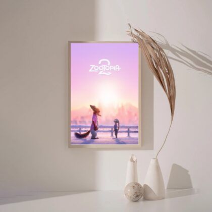 Zootopia 2 MOVIE Poster Canvas Wall Art Home Decor (No Frame)