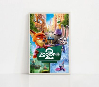 Zootopia 2 MOVIE Poster Canvas Wall Art Home Decor (No Frame)