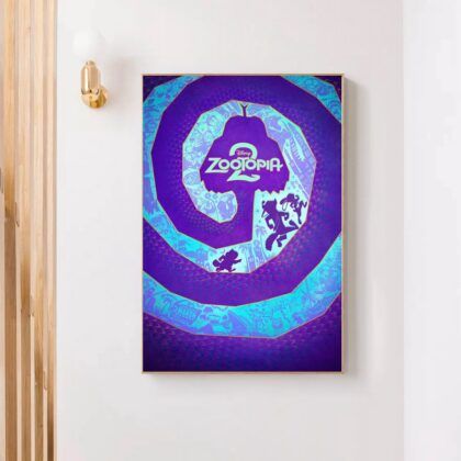 Zootopia 2 MOVIE Poster Canvas Wall Art Home Decor (No Frame)