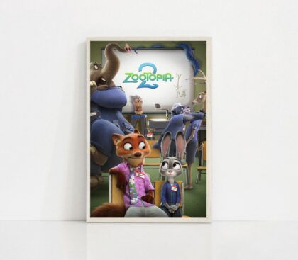 Zootopia 2 MOVIE Poster Canvas Wall Art Home Decor (No Frame)