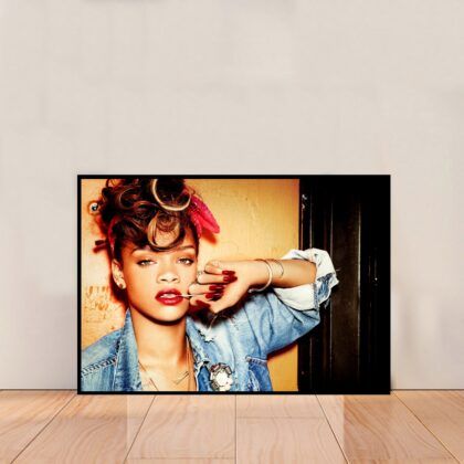 Rihanna Music Poster Canvas Wall Art Home Decor (No Frame)