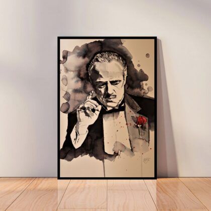 The Godfather Movie Poster Canvas Wall Art Home Decor (No Frame)