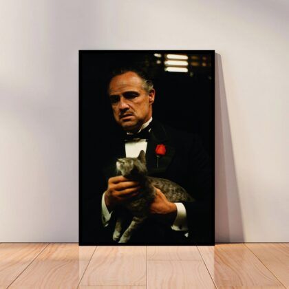 The Godfather Movie Poster Canvas Wall Art Home Decor (No Frame)