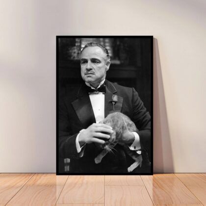 The Godfather Movie Poster Canvas Wall Art Home Decor (No Frame)