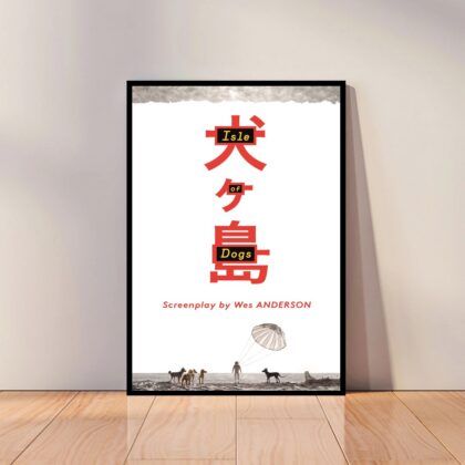 Isle of Dogs Movie Poster Canvas Wall Art Home Decor (No Frame)