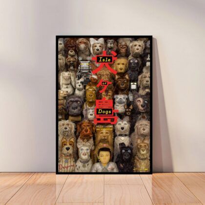 Isle of Dogs Movie Poster Canvas Wall Art Home Decor (No Frame)