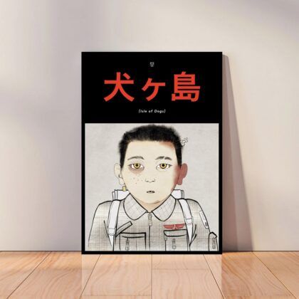 Isle of Dogs Movie Poster Canvas Wall Art Home Decor (No Frame)