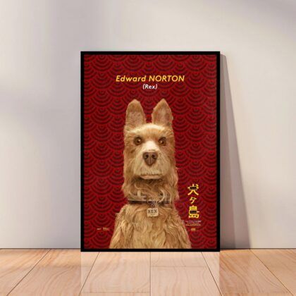 Isle of Dogs Movie Poster Canvas Wall Art Home Decor (No Frame)