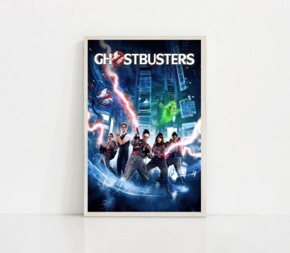 ghostbusters MOVIE Poster Canvas Wall Art Home Decor (No Frame)