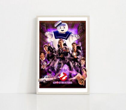 ghostbusters MOVIE Poster Canvas Wall Art Home Decor (No Frame)