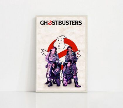 ghostbusters MOVIE Poster Canvas Wall Art Home Decor (No Frame)
