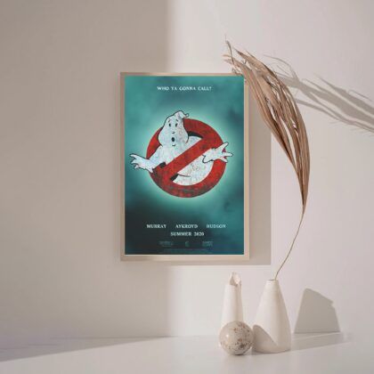 ghostbusters MOVIE Poster Canvas Wall Art Home Decor (No Frame)