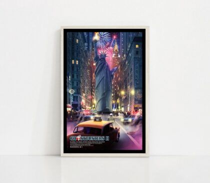 ghostbusters MOVIE Poster Canvas Wall Art Home Decor (No Frame)