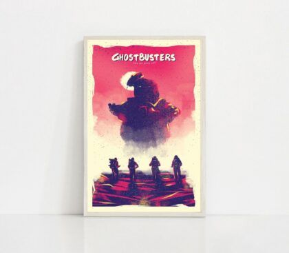 ghostbusters MOVIE Poster Canvas Wall Art Home Decor (No Frame)