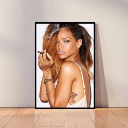 Rihanna Music Poster Canvas Wall Art Home Decor (No Frame)