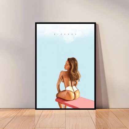Rihanna Music Poster Canvas Wall Art Home Decor (No Frame)