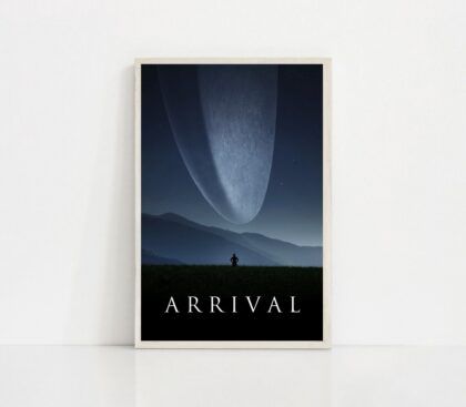 Arrival MOVIE Poster Canvas Wall Art Home Decor (No Frame)