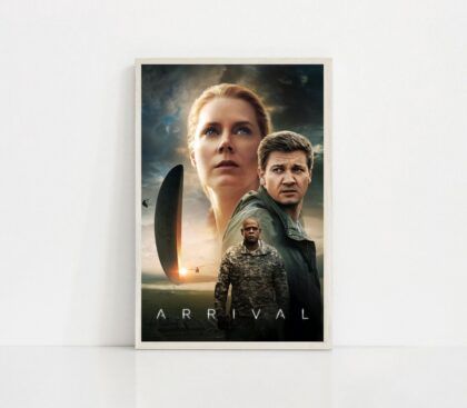 Arrival MOVIE Poster Canvas Wall Art Home Decor (No Frame)
