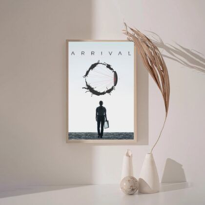 Arrival MOVIE Poster Canvas Wall Art Home Decor (No Frame)