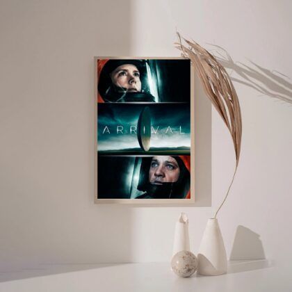 Arrival MOVIE Poster Canvas Wall Art Home Decor (No Frame)