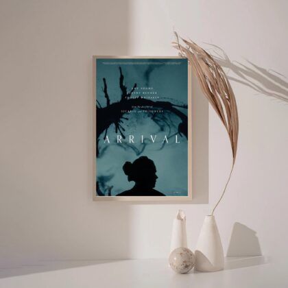Arrival MOVIE Poster Canvas Wall Art Home Decor (No Frame)